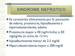 SINDROME NEFROTICO