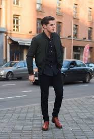 Chelsea boots with elastic gores in the sides and a loop at the back. Black Jeans With Tobacco Chelsea Boots Outfits For Men 167 Ideas Outfits Lookastic