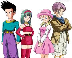 Dragon Ball Females Photo Goten X Bra And Marron X Trunks Dragon Ball Dragon Ball Art Dragon Ball Super