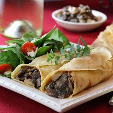 Liv Life Savory Mushroom Chicken Crepes Poultry Recipes Stuffed Mushrooms Savory Crepes