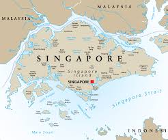 Map of singapore ( / singapore), satellite view: Singapore Tourist Spots Map Tourism Company And Tourism Information Center