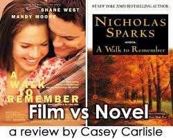 Every april, when the wind blows in from the sea and mingles with the scent of lilacs, landon carter remembers his last year at beaufort high. Film Vs Novel A Walk To Remember Casey Carlisle