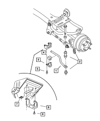 Learn how to change the rear drums and shoes on a 2004 dodge neon. Rear Suspension For 2004 Chrysler Sebring Quirkparts