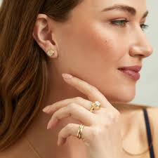 Moonstone Ring, Cushion Cut, 18ct Gold On Silver, Women's Jewellery