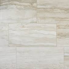 Travertino Grigio Polished Porcelain Tile Floor Decor Polished Porcelain Tiles Porcelain Tile Flooring