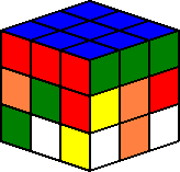 Hold the rubik's cube as shown, now twist the top face until at least 2 corners are in the right location as a, b or a, d or b, c as shown below. Rubik S Cube Solution Nerd Paradise
