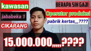 Gaji Pt Cabinindo Blak Blakan Gaji Operator Produksi Di Cute766