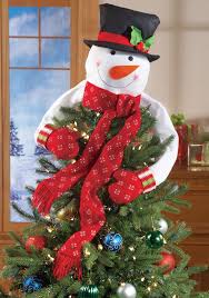 See more ideas about snow theme, christmas, christmas snow. Snowman Christmas Tree Toppers Comfy Christmas