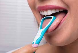 You can clean your baby's tongue using a gauze or finger cloth wrapped around your fingers. How To Clean Your Tongue Correct Methods Home Remedies