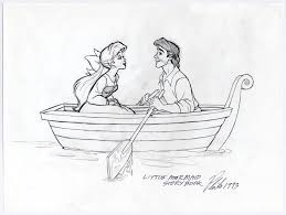 Professional Little Mermaid Drawings Sketches And Cels Little Mermaid Art Disney Concept Art Little Mermaid Drawings