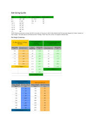 Bat Size Chart For Youth Templates At Allbusinesstemplates