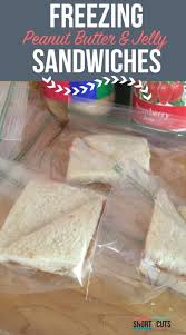 Whisk together flour and salt in small bowl. Frozen Peanut Butter Jelly Sandwiches Lunchbox Prep A Few Shortcuts