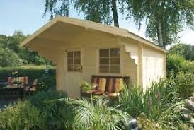 Blockbohlenhaus Lillevilla 51 44 Mm 3 00x3 00 M Blockhaus Gartenhaus Ebay
