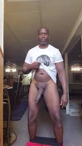 Older man alone discharging hard