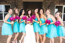 Turquoise And Fuchsia Bouquet Turquoise Wedding Fuchsia Wedding Magenta Wedding