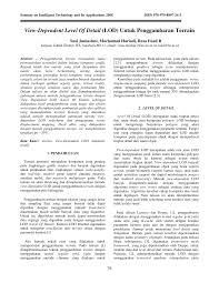 Kertas saring terutama digunakan di laboratorium analisis untuk menyaring larutan heterogen. Pdf View Dependent Level Of Detail Lod Untuk Penggambaran Terrain