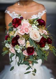 At rebecca marsala weddings, we understand that there can be so much to consider when you're choosing your wedding flowers. Bridal Bouquet Marsala Dusty Rose Pink Flower Centerpieces Wedding Peach Wedding Flowers Dusty Rose Wedding