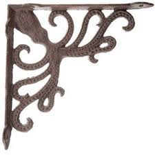 Octopus Cast Iron Bracket Shop Hobby Lobby Octopus Decor Wall Shelf Brackets Octopus Design