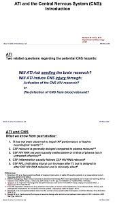 Ati And The Central Nervous System Cns Introduction