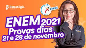 O enem, como você já sabe, é uma prova importante para que o estudante garanta uma vaga na faculdade e possa dar início à sua jornada profissional. Saiu A Data Do Enem 2021 Provas Dias 21 E 28 De Novembro Youtube