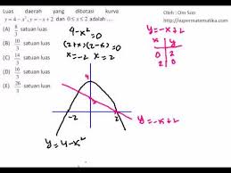 Check spelling or type a new query. Integral Luas Daerah Youtube