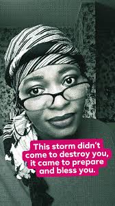 Storms prepare us for challenges