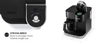 Cuisinart 14 cup brew central 24 hour programmable drip coffee maker with glass carafe (manufacturer refurbished) K Duo Single Serve Carafe Coffee Maker