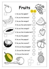 Vocabulary Worksheets On Fruits Suitable For Very Young Learners And Beginners X2 English Lessons For Kids English Worksheets For Kids Vocabulary Worksheets