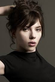 Scarlett Johansson Black Hair Scarlett Johansson Scarlet Johansson Johansson