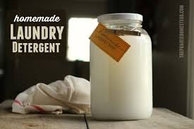 This homemade liquid laundry detergent is so much cheaper than traditional laundry soap and you know every ingredient that is used since you are making it yourself! Homemade Laundry Detergent The Prairie Homestead