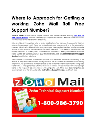 For tackling withthese issues, the users canget zohomail. Zoho Mail Toll Free Number Zoho Mail Technical Support By Systech Connect Issuu