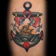 40 sinking ship tattoo designs for men
