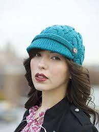 Hats With Bills And Brims Knitting Patterns Knit Hat With Brim Crochet Hat With Brim Knitted Hats