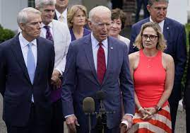 Scott applewhite/ap a roughly $1 trillion bipartisan infrastructure bill cleared a critical hurdle in the senate on saturday, paving the way for final senate consideration and a looming showdown. We Have A Deal Biden Says After Senators Back Pared Down But Still Huge Infrastructure Bill Pittsburgh Post Gazette