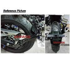 Aliexpress Com Buy Motorcycle Cnc Aluminum Mudguard Rear Fender Bracket License Plate Holder Light For Yamaha Yzf R25 R3 Motorcycle Yamaha Yzf Buy Motorcycle