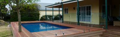 The plastic or vinyl cover is inflated with an air blower and held in place with water weights or deck anchors. Above Ground Pools Semi Inground Pools Inground Pools Rectangle And Oval Shapes