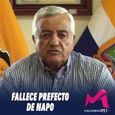 👉🏼 Edison Chávez, prefecto de Napo, falleció tras mantener complicaciones  de su salud. El político fue ingresado a una casa de salud en Quito desde  el 26 de diciembre, se encontraba en