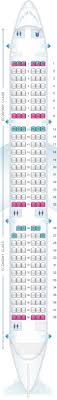 Seat Map Airbus A321 200 32b International Air Transat