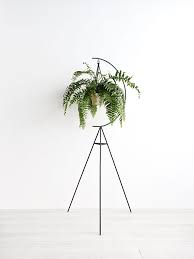 Capra Designs Crescent Plant Stand Is Made In Melbourne From Powder Coated Steel 159cm High X 68cm Wide Diy Plant Stand