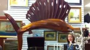 Check out our sailfish woodcarving selection for the very best in unique or custom, handmade pieces from our did you scroll all this way to get facts about sailfish woodcarving? Marlin Sailfish Huge Wooden Sculpture Youtube