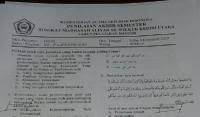Cara mudah buat kop soal ujian online ii tutorial google formulirpada video ini saya akan berbagi tentang cara mudah membuat kop soal agar terlihat lebih. Kemenag Tarik Soal Ujian Semester Madrasah Aliah Di Kediri Yang Memuat Khilafah