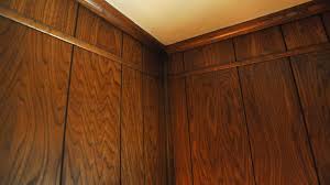 You don't have to live with outdated wood panel walls. Innovative Ways To Easily Modernize Wood Paneling