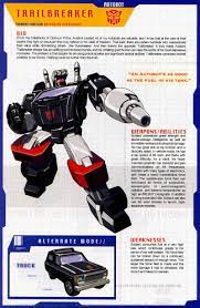 Gallery G1 Trailbreaker Transformers Comic Transformers Autobots Transformers Characters