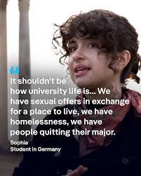 Students at German universities are experiencing a critical housing  shortage. It's an ongoing problem that rears its head with predictable  regularity at the beginning of every university semester: university  applicants struggling to