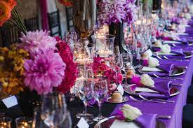See more ideas about purple wedding, wedding, purple white wedding. Ultra Violet Wedding Decor Sensual Black And Purple Wedding