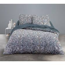 Today Parure De Couette Sunshine 1 42 100 Coton 220 X 240 Cm Bleu Gris Parure De Couette Housse De Couette 240x260 Parure De Lit