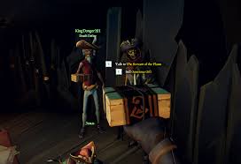 The servant of the flame needed a christmas gift for being my new favorite  : r/Seaofthieves
