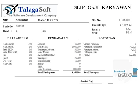 Pantauan tribunstyle.com foto slip gaji ini beredar luas di media sosial. Contoh Slip Gaji Guru Tk Backup Gambar