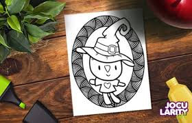 Download this adorable dog printable to delight your child. Cute Halloween Cats Dog Coloring Page Graphic By Jocularityart Creative Fabrica