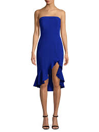 Jay Godfrey Harrington Strapless Midi Dress Jaygodfrey Cloth Strapless Midi Dress Edgy Fashion Dresses